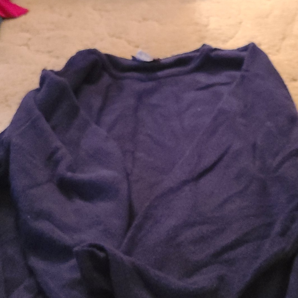 Blue sleep shirt